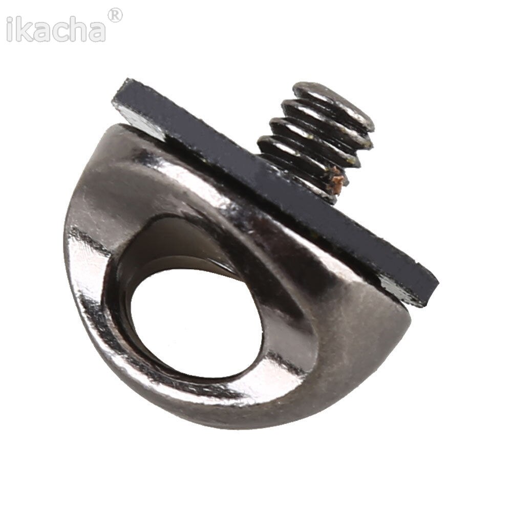 DSLR Camera 1/4 "Schroef Aansluiten Adapter Voor Schouder Sling Neck Strap Belt Camera Bag Case