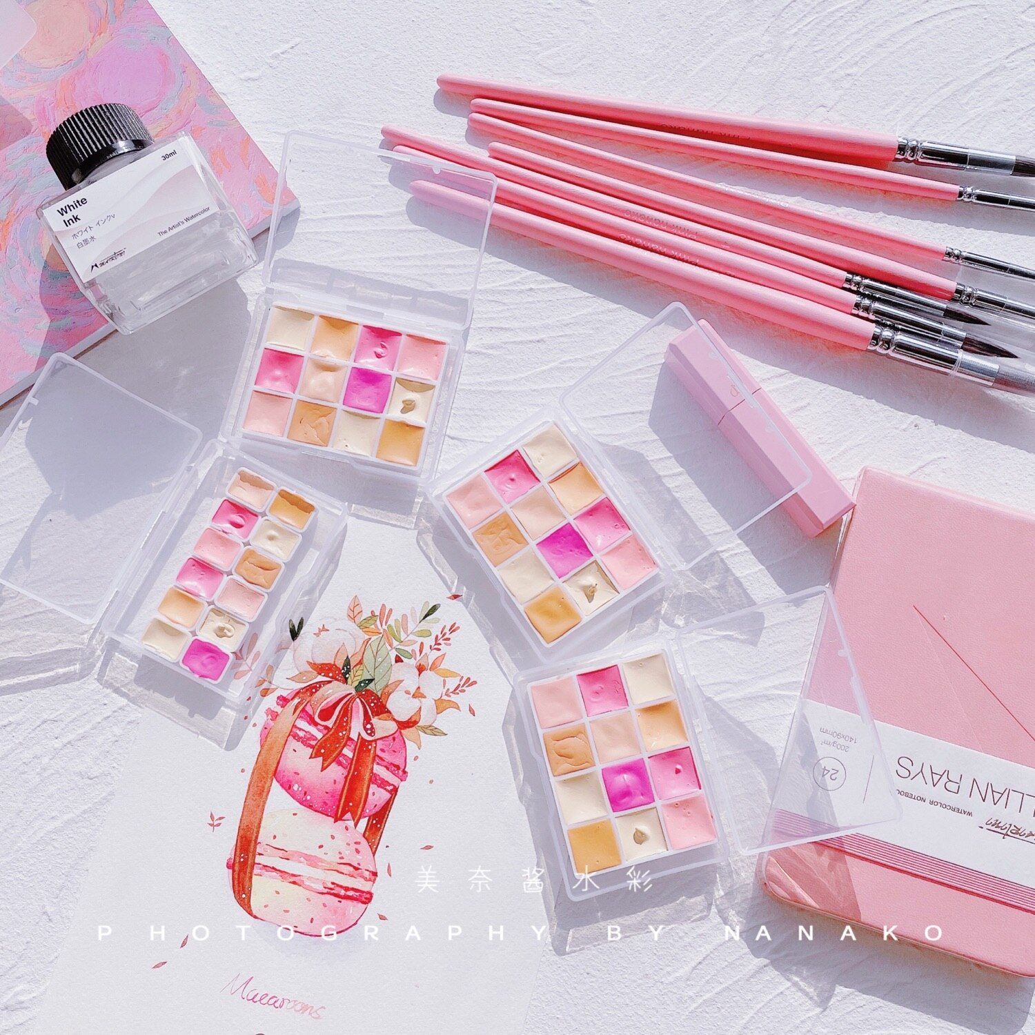 Huidskleur Set Van 12 Kleuren Aquarel Holbein,Van Gogh, windsor Newton Professionele Acuarelas Verf Art Levert Gouache