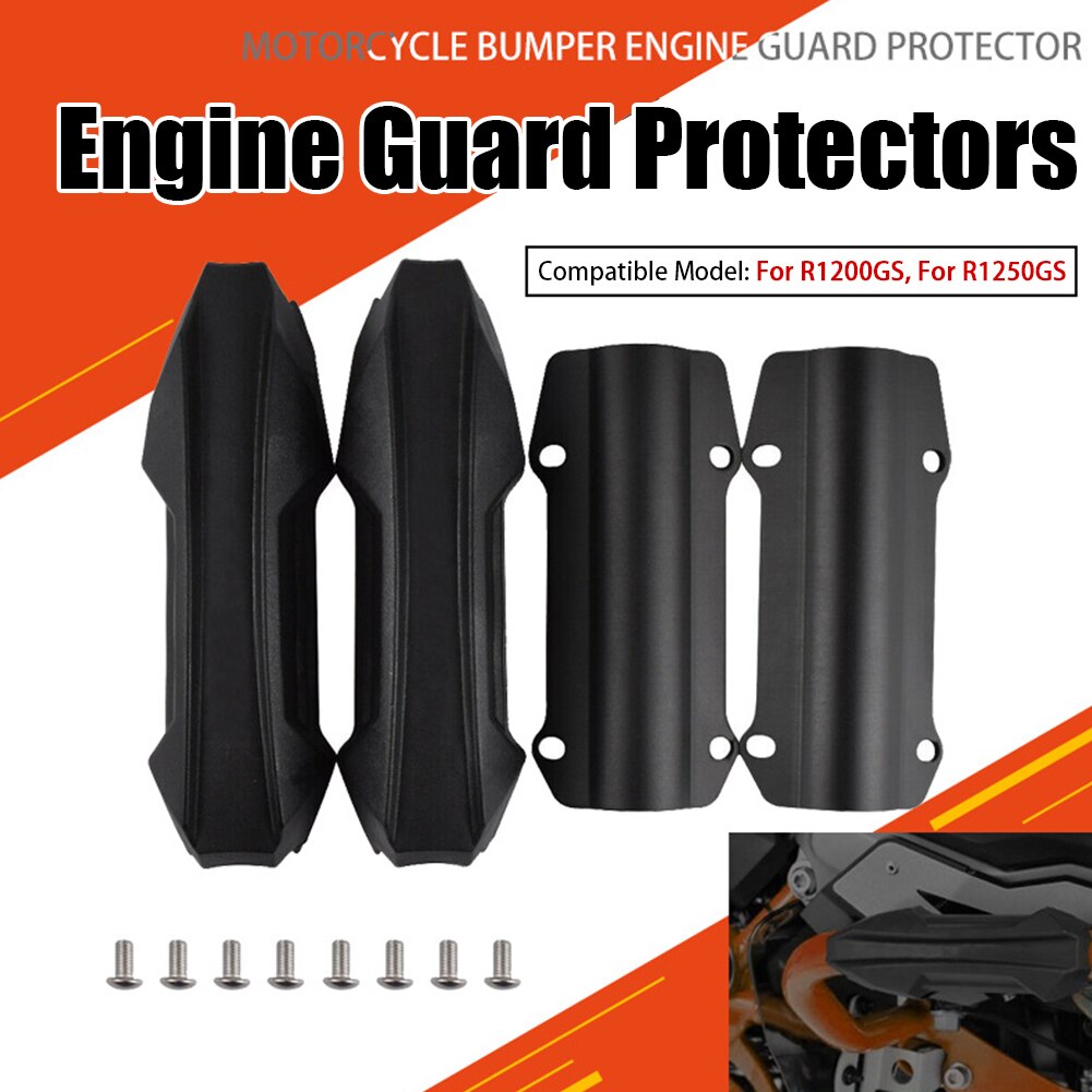Repair Motorcycle Bumper Anti Shock Crash Bar Engine Guard Protector Metal Easy Install Exterior Replacement Parts For R1250GS