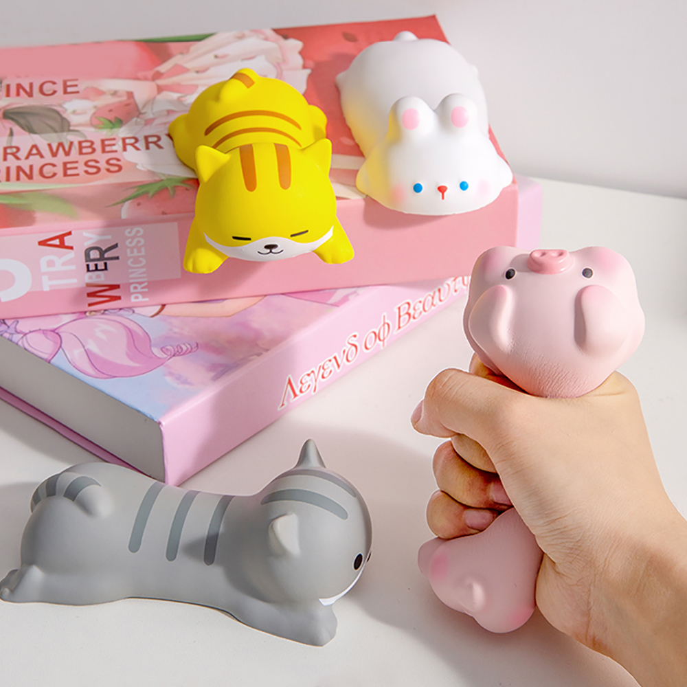 Cute Cartoon Pig Cat Rabbit Dog Podkładki na biurko Podkładka pod mysz Komputer stacjonarny Laptop Podkładka pod nadgarstek Kawaii Biuro Podkładka pod nadgarstek Artykuły papiernicze