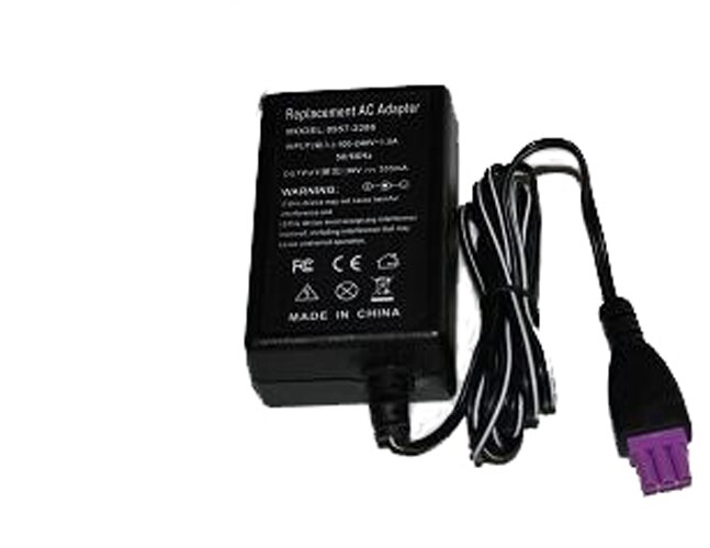 Chargeur adaptateur secteur de remplacement 22V 455mA 0.455A pour HP 0957-2403 0957-2385 Deskjet 1010 1510 1515 2548 imprimante