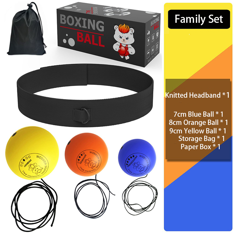 Neue Boxen Speed Ball Kopf-montiert PU Punch Ball MMA Sanda Training Hand Auge Reaktion Gym Sandsack Muay Thai boxeo Weichen Ball: green