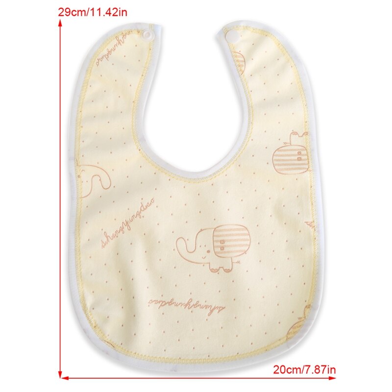 Willekeurige stijl baby slabbetje fluweel waterdicht babyverzorging voeding bedrukking slabbetjes handdoek