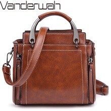 Luxe Zachte Lederen Handtas Vintage Vrouwen Tassen Schouder Crossbody Tassen Voor Vrouwen Messenger Bag Vrouwelijke