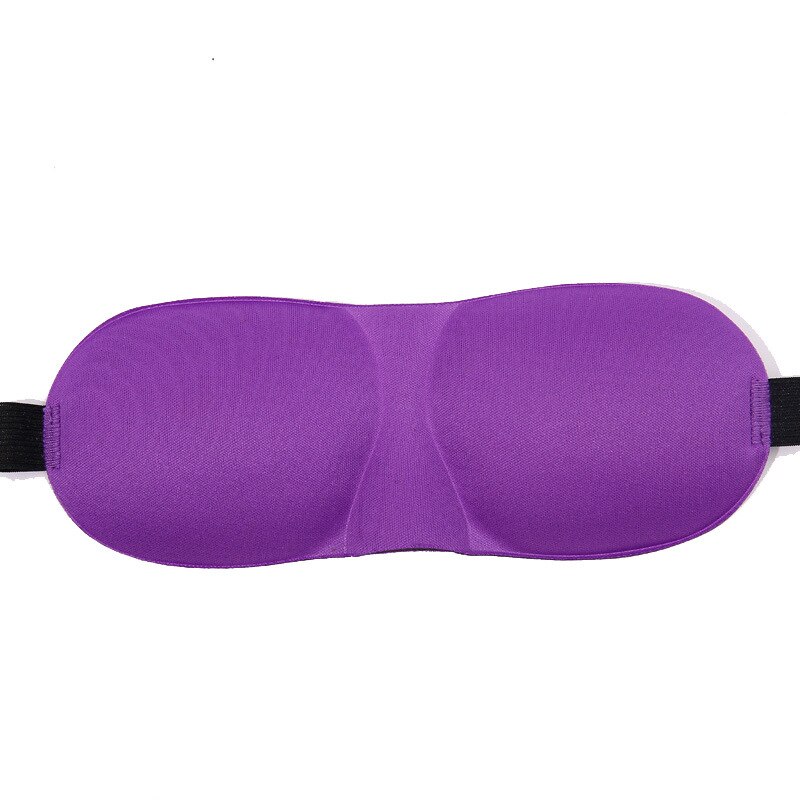 1 stk 3d sovemaske naturlig sovemaske øyenskygge deksel skygge øyelapp kvinner menn myk bærbar bind for øynene reise øyelapp søvn: Type 5