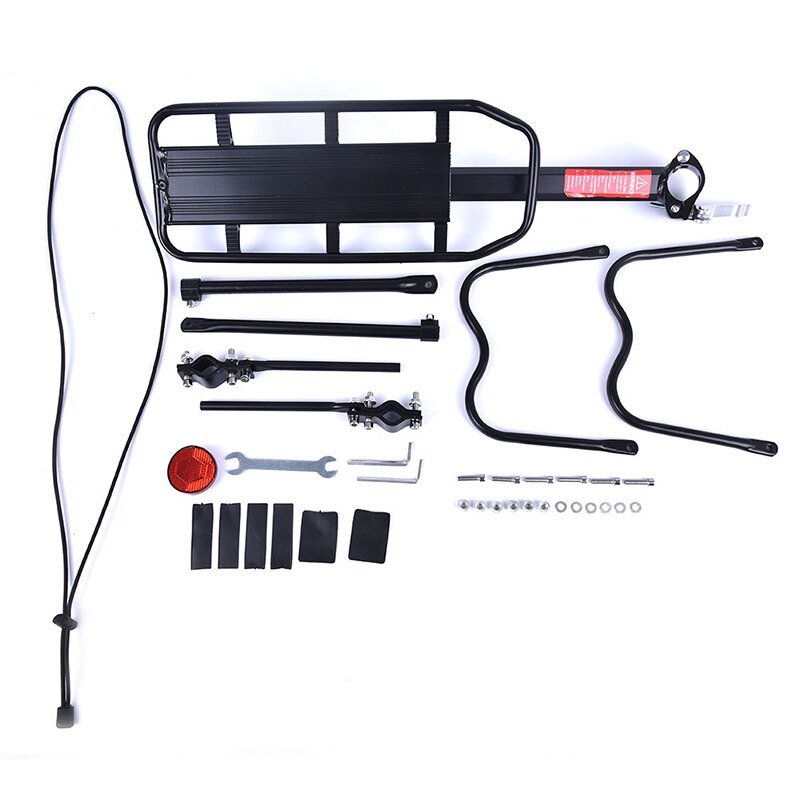 1 Pc Fiets Rack Aluminiumlegering Bagage Bagagedrager Kofferbak Voor Fietsen Achter Plank Rack Bagage Bagagedrager Kofferbak