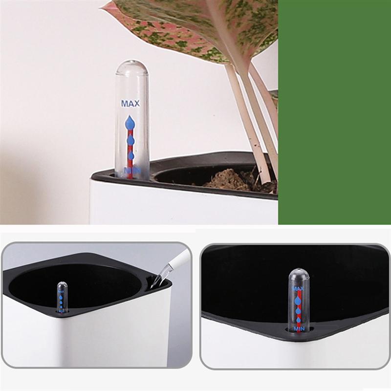 4 stuks waterniveaumeter vlotter type veilige bloempot waterniveau waarschuwingsmeter waterniveau tekort schaal