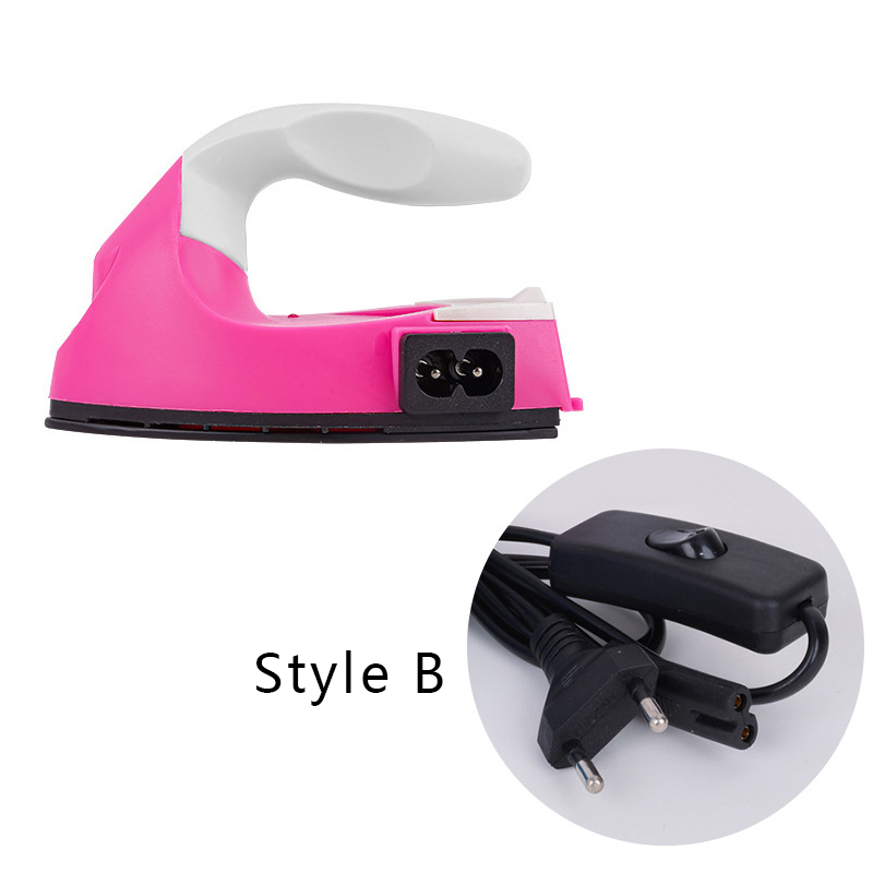 Iron EU/US Mini Eectric Iron DIY Craft Fuse Beads Tool Iron Special Hama Beads Hand Making 3D Puzzle Melting Beads: black