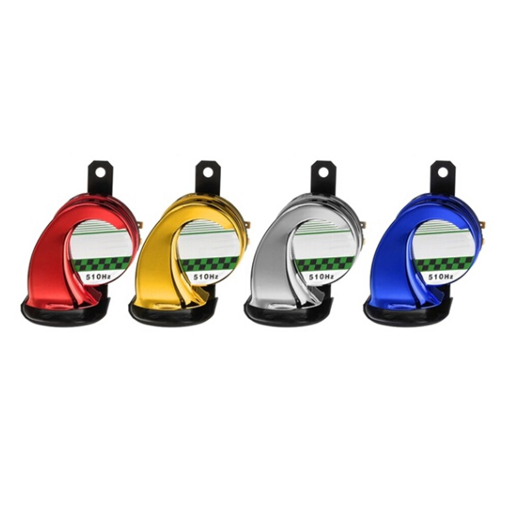Klaxon universel 12V DC 130db pour moto, sirène Super forte pour voiture, camion, moto, étanche