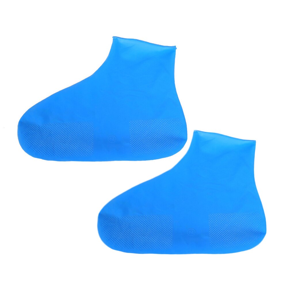 1 paire anti-dérapant Couvre-chaussure Imperméable Réutilisable Pluie Botte Moto Couvre-chaussures