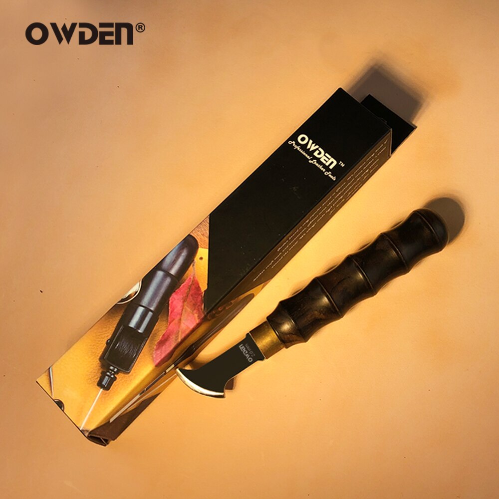 Owden Lederen Edge Creaser Tool Lederen Tool Markering Versieren Line Tool Leathercraft Tool Lederen Edge Tool