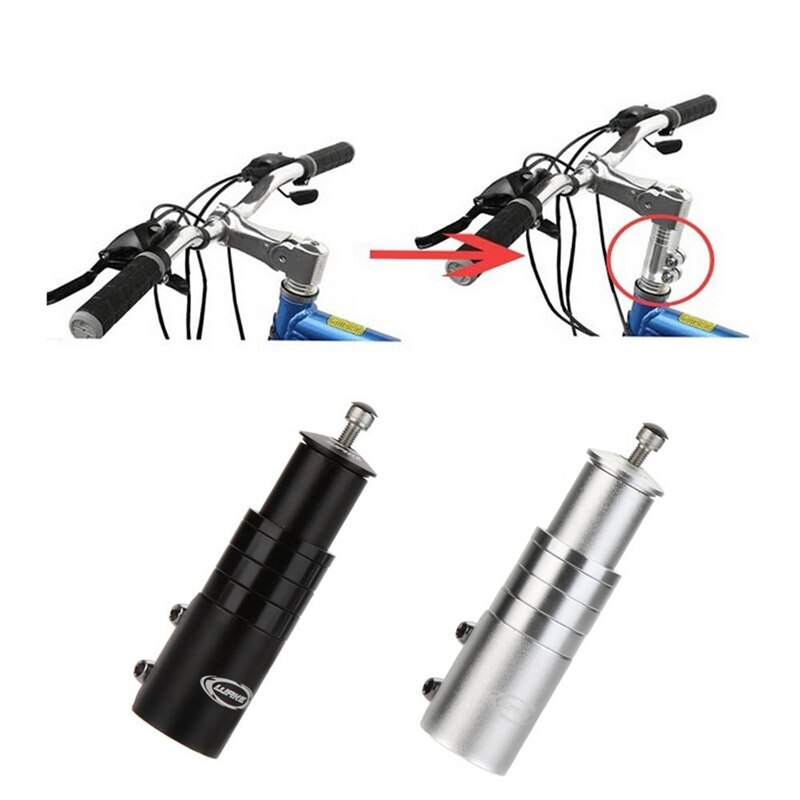 Upperx wake cykel styrrörsförlängare mtb cykelstyre riser head up adapter aluminiumlegering