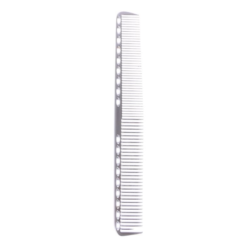 Hommes femmes bébés aluminium métal antistatique coupe peigne cheveux coiffure et barbiers Salon peignes: L-S