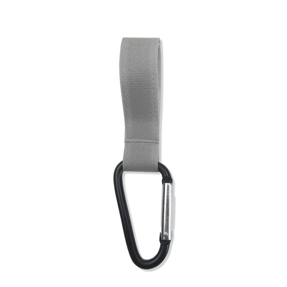 2 stks/partij 2Pcs Boodschappentas Kinderwagen Haak voor Rolstoel Wandelwagen Karabijnhaak Clip Kinderwagen Tas Haken: Gray