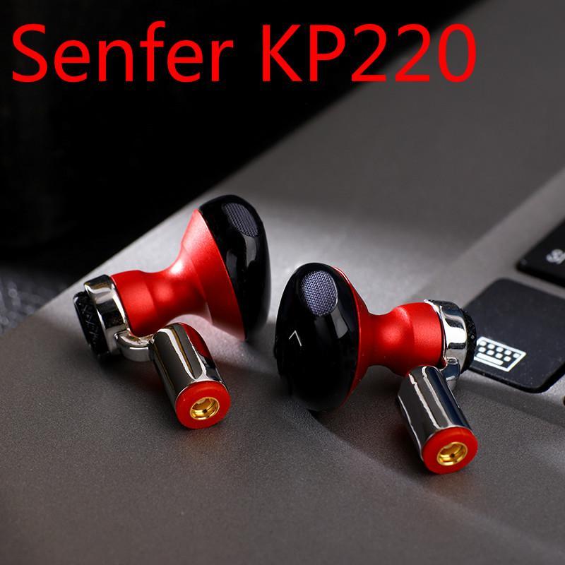 Senfer KP220 Semi Akoestische Dynamische HIFI Muziek Monitor DJ Studio Sport Verwisselbare Oordopjes Oortelefoon MMCX Kabel