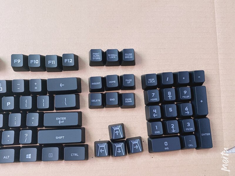 for Logitech G910 Mechanical Gaming Keyboard Original Replacement keycaps. 100% Compatible.（113 Keys，Only Keycap）