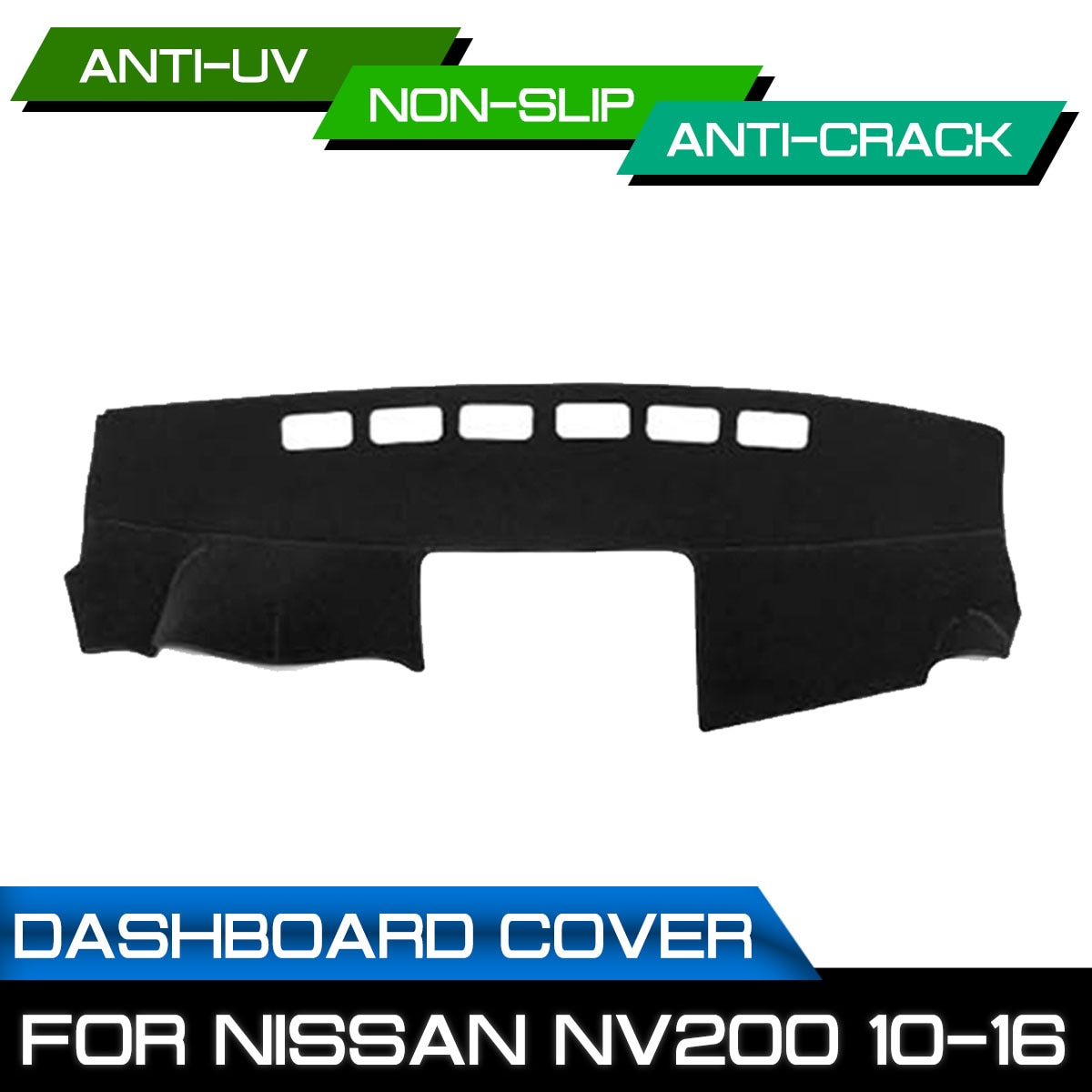 Auto Dashboard Mat Voor Nissan NV200 Anti-Vuile Antislip Dash cover Mat Uv-bescherming Schaduw