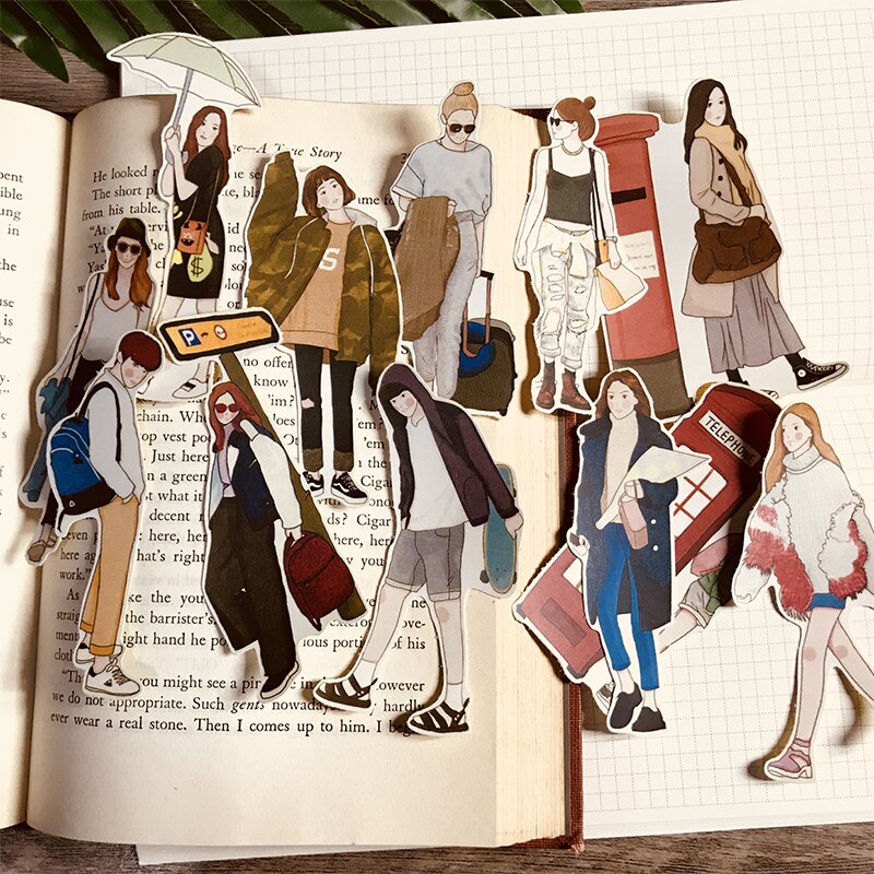 30pcs Couples stickers beautiful stickers /decorative sticker /DIY craft photo albums