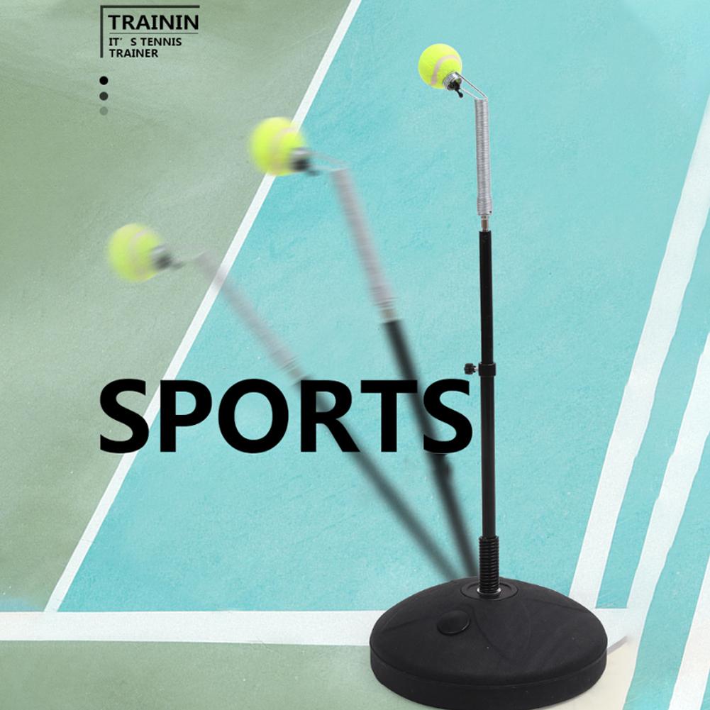 Adjustable Tennis Trainer Swing Serve Trainer Durable Tennis Trainer Set With Training Ball Tennis Practice Tool