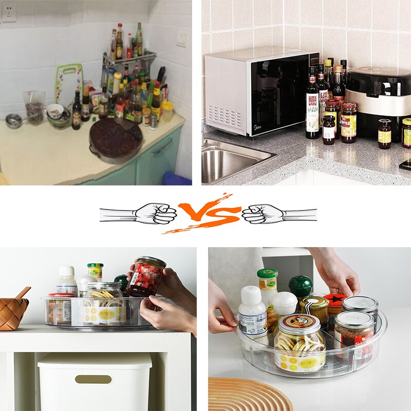 1Pc Keuken Opbergrek 360 Opslag Houder Kruiden Fle... – Grandado