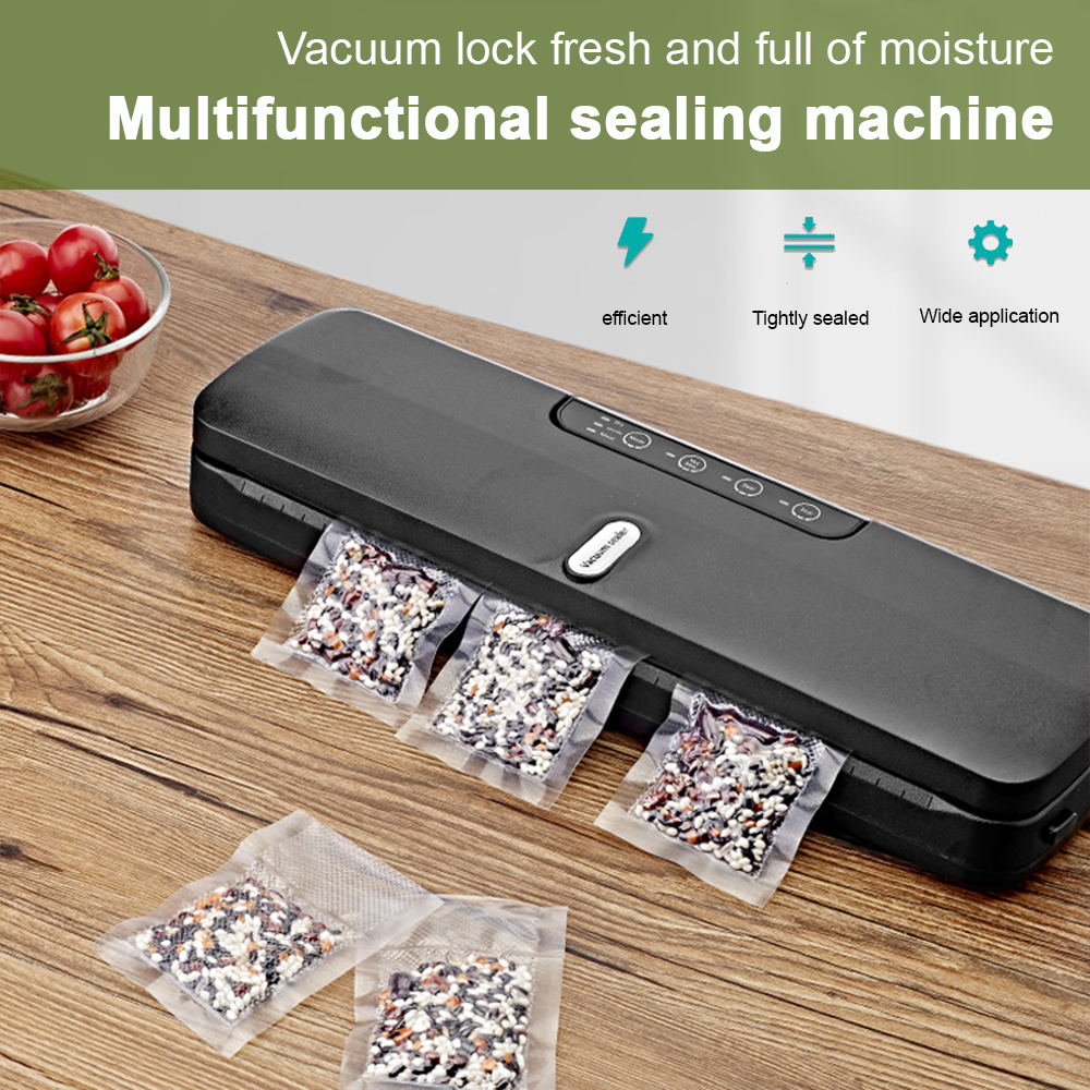 Food Vacuum Sealer Vacuum Packing Machine Sous Vide Vacuum Sealer For Food Storage Handheld Vacuum Sealer With Built-In Cutter