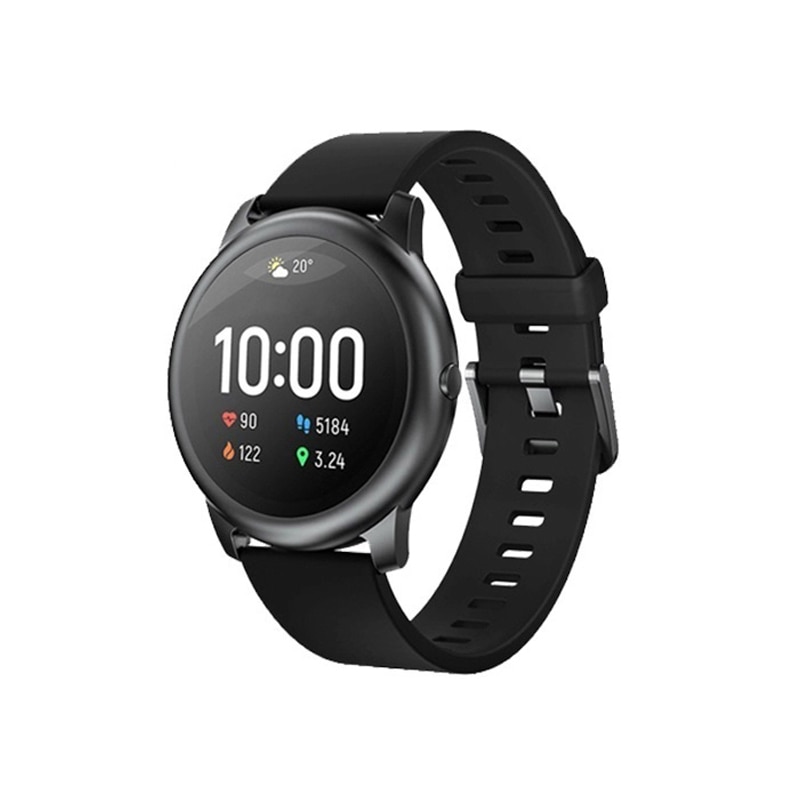 Haylou Solar Smart Uhr LS05 12 Sport Modus Metall Herz Rate Schlaf Monitor IP68 Wasserdichte IOS Android Bluetooth Globale Version