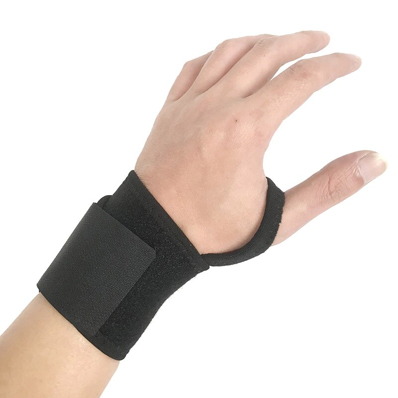 2 Pcs Wrist Guard Band Brace Support Carpal Tunnel Sprains Strain Gym Strap Sports Pain Relief Wrist Hand Protector Wrap Bandage