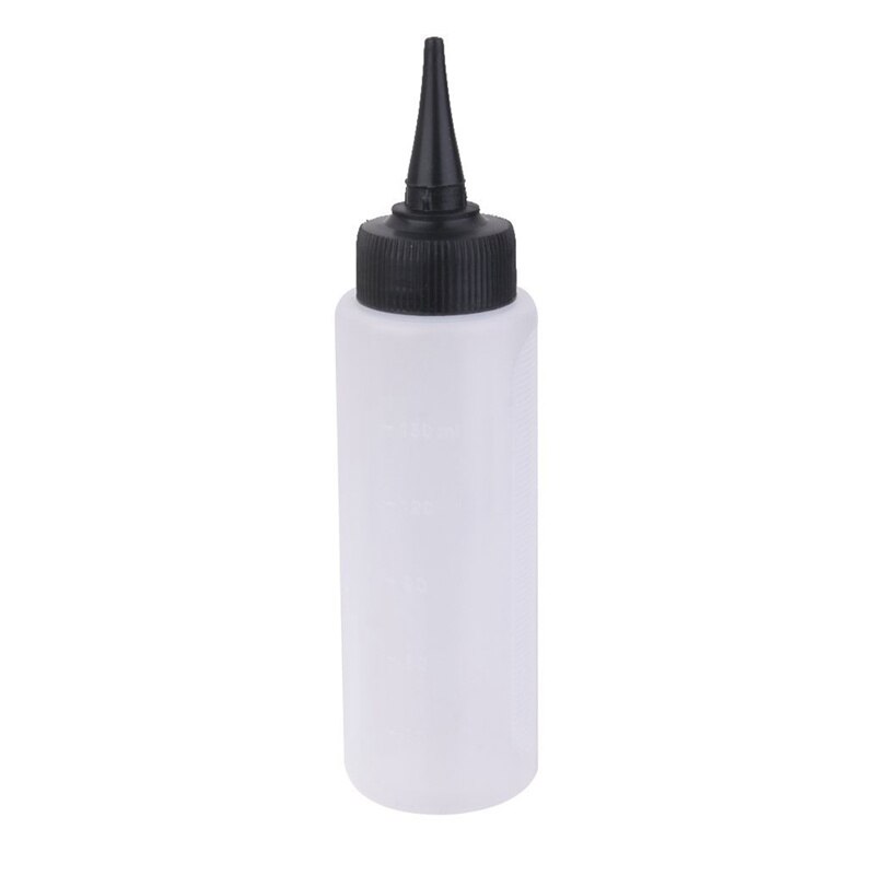 150ml Salon Hair Color Measuring Applicator Bottle Scale Hairdressing Tool: Default Title