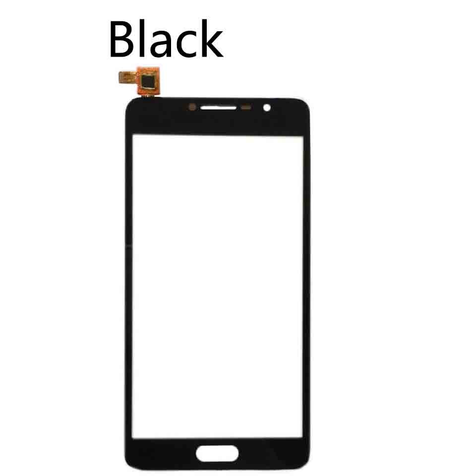 For Alcatel Pop 4S 5095 5095K 5095B 5095I OT5095 Touch Screen Digitizer Sensor Outer Glass Lens Panel: Black-No tool