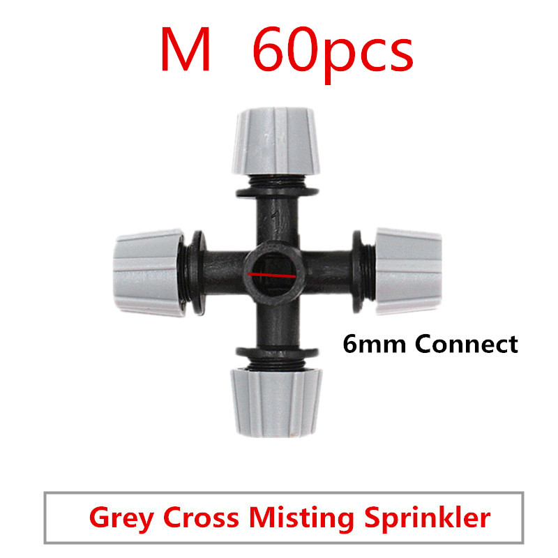 Micro irrigatore capovolto con spruzzatore a 360 gradi di tipo G in ugelli di nebulizzazione per rifrazione in serra per irrigazione a goccia: Di Colore Giallo chiaro