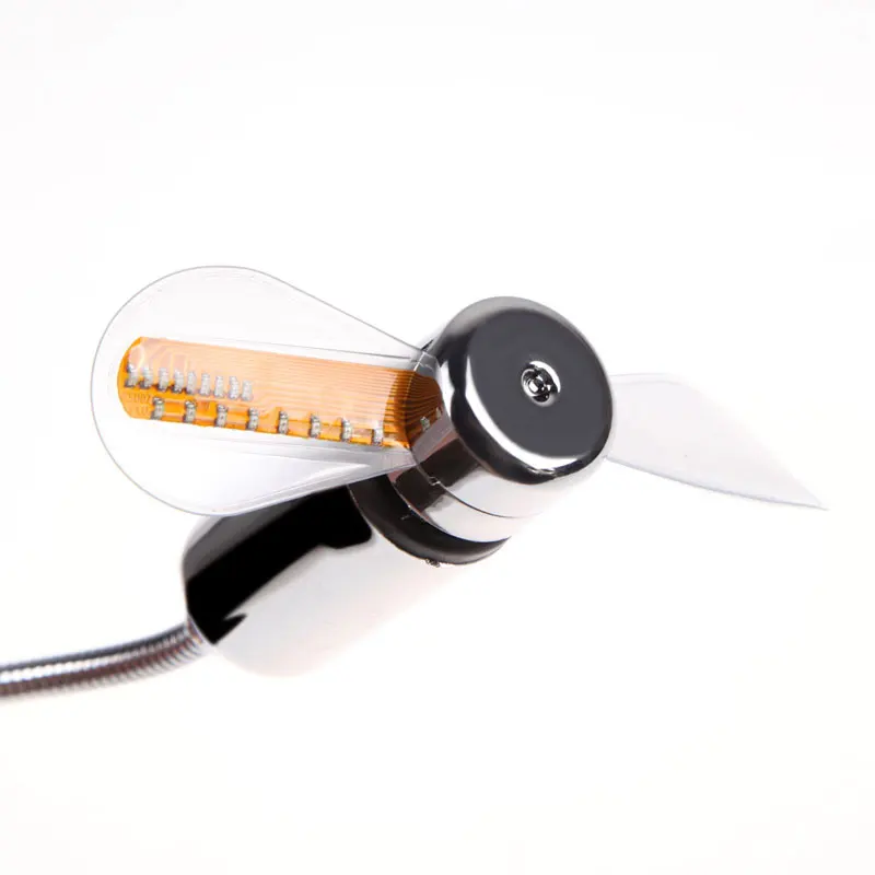 Usb Gadget Duurzaam Verstelbare Mini Flexibele Fan Led Light Usb Fan Tijd Klok Desktop Klok Cool Gadget Tijd Display