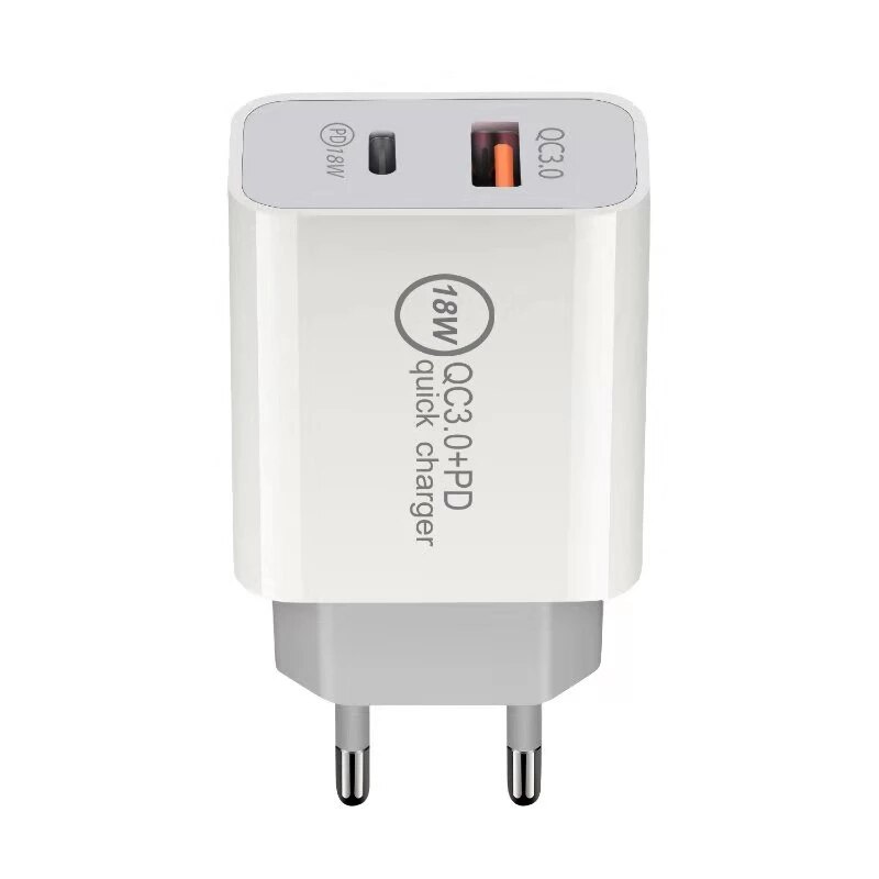 Für iPhone 12 Mini 11 Profi XR XS Max Samsung Xiaomi 18W PD Typ C USB Schnelle Ladegerät Energie Zauberstab Telefon Adapter uns EU UK 20W Schnell