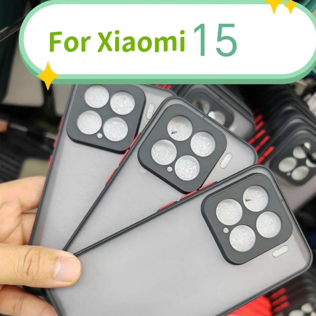 Para Xiaomi 15 Pro Funda para Xiaomi Mi 15 Pro Funda Funda mate translúcido duro PC teléfono parachoques para Xiaomi 15 Pro