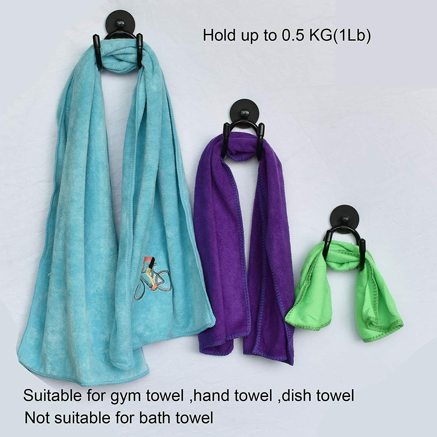 Gancho magnético para colgar toallas, perchero para gimnasio, toallas de baño, cocina