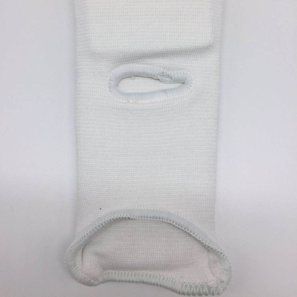 SINOBUDO Kyokushinkai-Protector de pierna para Karate, Kyokushin, espinilleras, protectores blancos para Kick Boxing, Karate