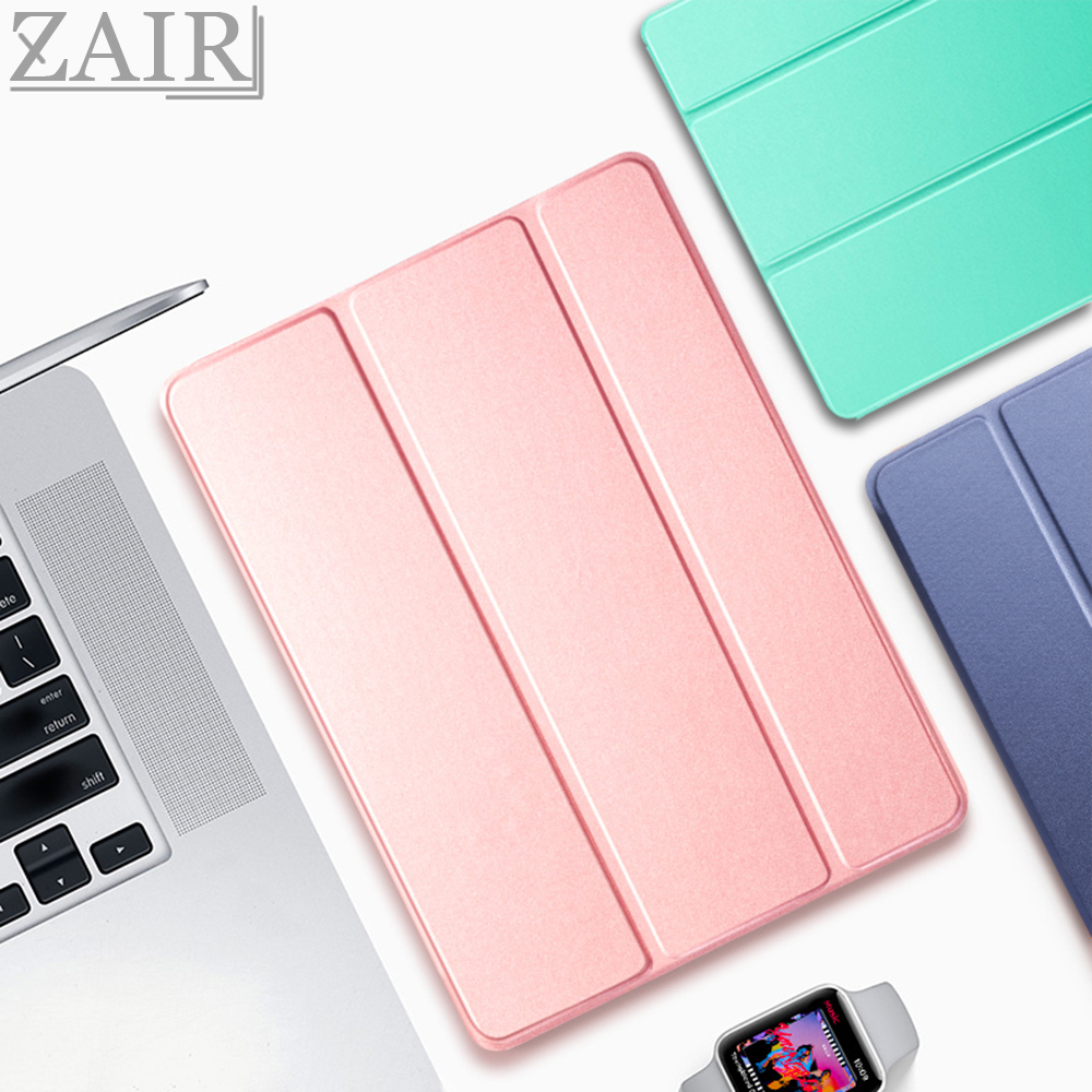 Etui na Apple ipad Air 2 9,7" 2014 Trzykrotnie składana podstawka ze skóry PU Smart Tablet Cover Skin For Air2 A1566 A1567 Protective Shell