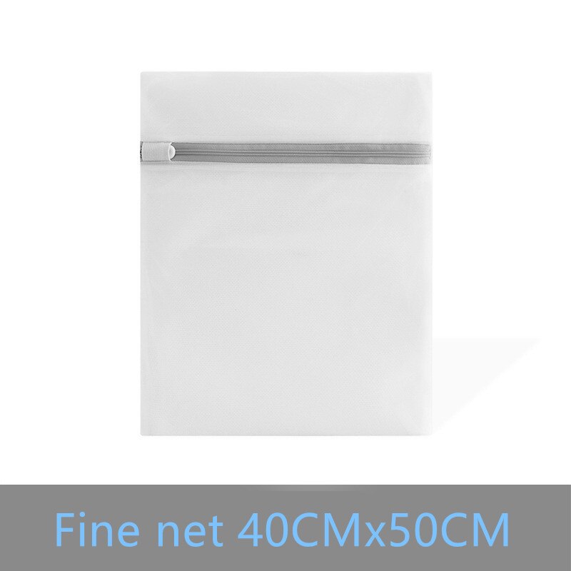 Mesh Waszak Machine Wassen Netto Zak Wassen Trui Ondergoed Extra Grote Netto Pocket Huishoudelijke Antideformation: Fine net 40CMx50CM