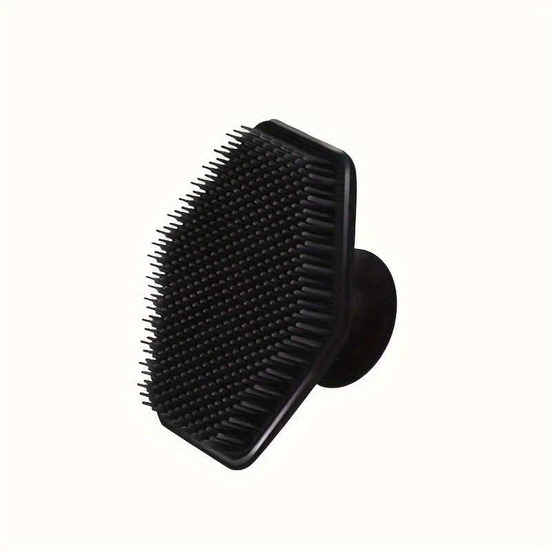 Escova de limpeza facial de silicone, purificador de rosto em miniatura para homens, limpeza profunda, massagem facial, limpador de rosto, silicone
