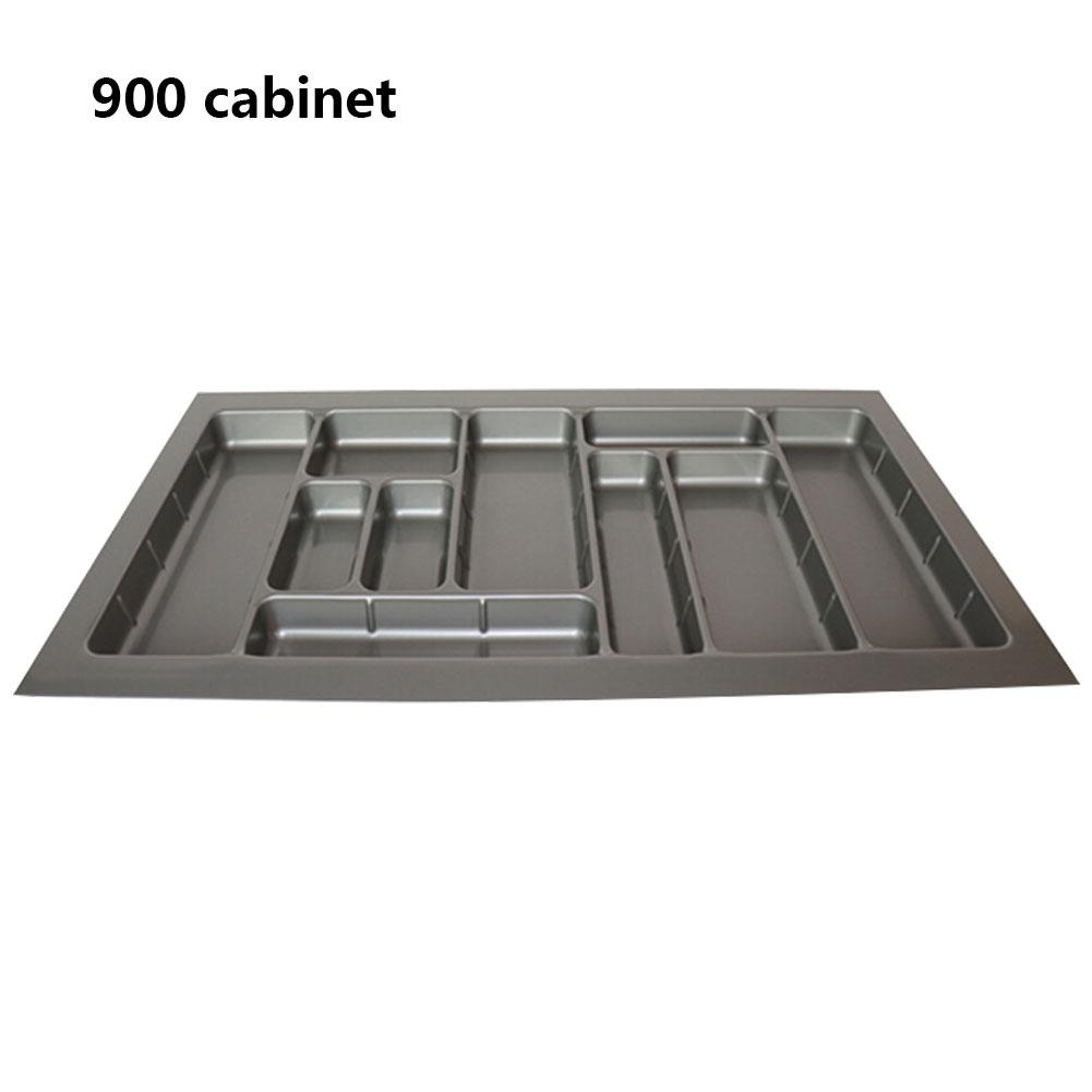 Kitchen Cutlery Storage Kitchen Cabinet Chopsticks Cutlery Storage Box Plastic Drawer Compartment Divider Tray Dinner Plates: 900 cabinets
