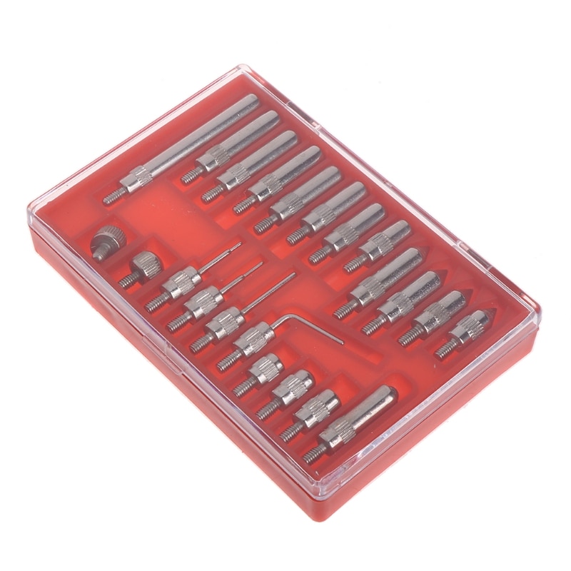 22Pcs Steel Dial Indicator Point Set 4-48 Thread Tip For Dial &amp; Test Indicators