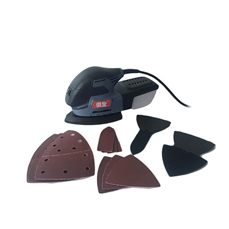 Triangle Mini Woodworking Electric Sander Sander Polishing Machine Putty Furniture Sandpaper Machine