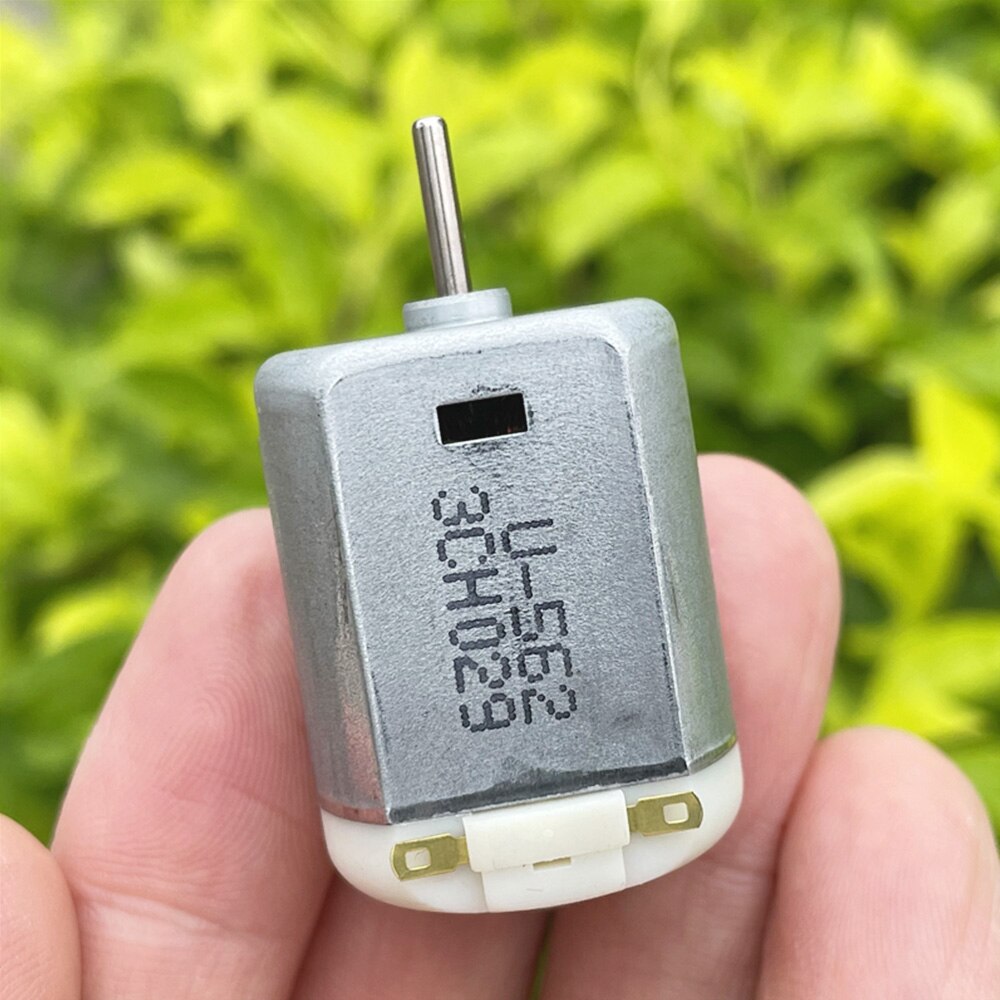 Mikro 280 motor  dc 3v-12v 3.7v 6v 9v 11000 rpm høyhastighets kullbørste 280 motorer elektrisk leketøy bil båt modell tilbehør