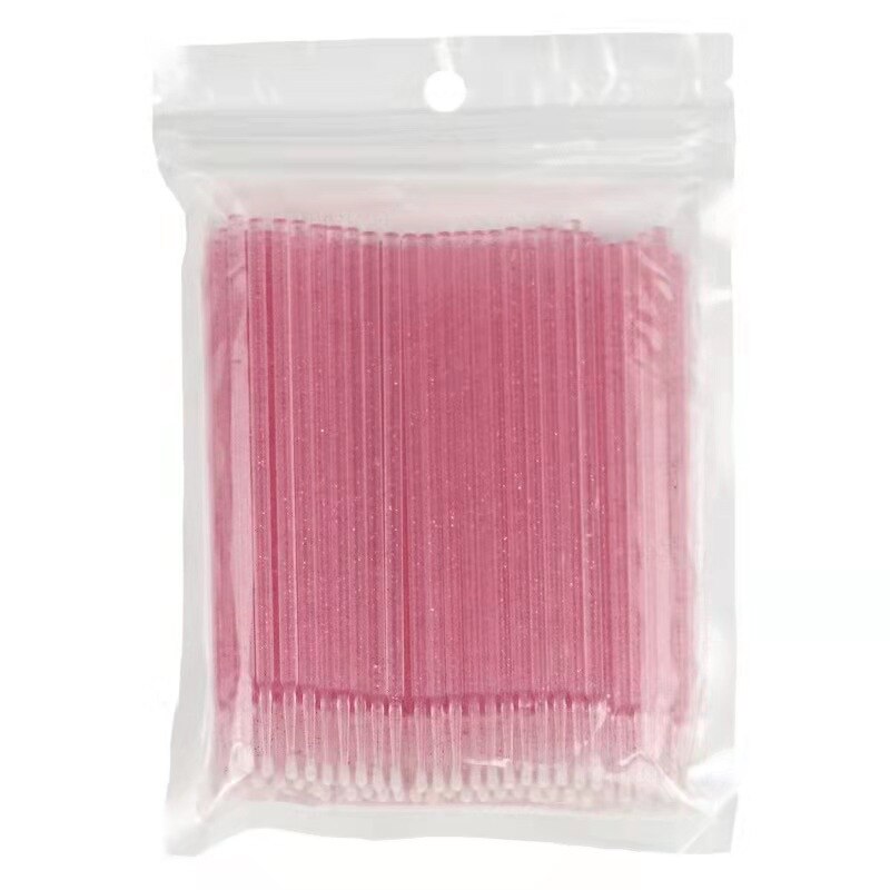 Nuovo 100/5 pz/borsa monouso MicroBrush ciglia estensione ciglia individuali rimozione tampone Micro spazzola per strumenti di estensione ciglia