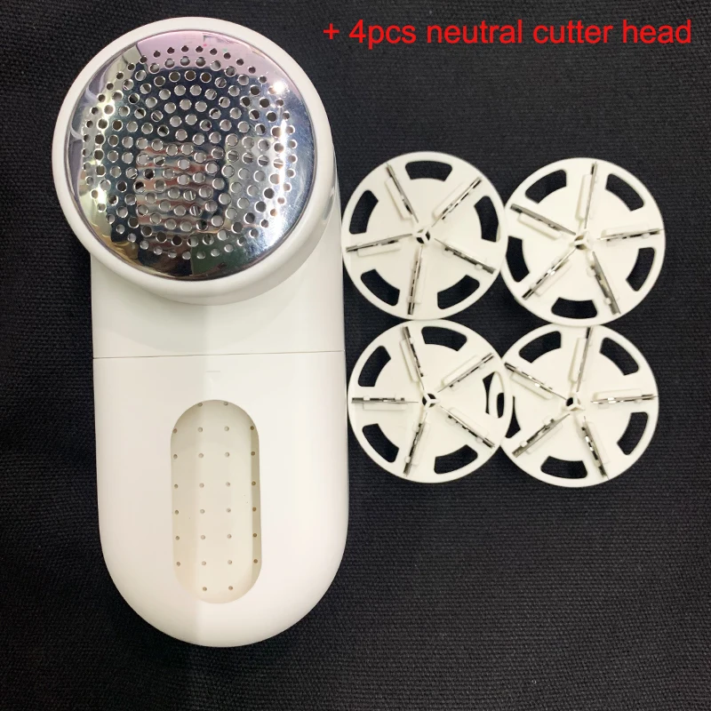 Originele Xiaomi Mijia 90 Minuten Werkende Efficiënte Reiniging Pluisverwijderaar Trimmer 0.35Mm Micro-Boog Mes Net 5-bladige Cycloonsnijder: Light Grey