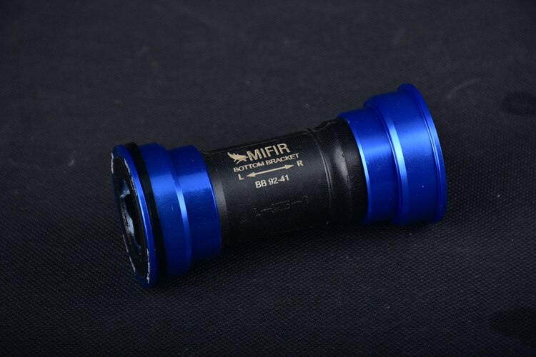 BB-C68 Ordinary Bottom Bracket Road Bicycle Bearing Axis Bottom Bracket Mountain Bike Bottom Bracket Bike Parts: Press Blue