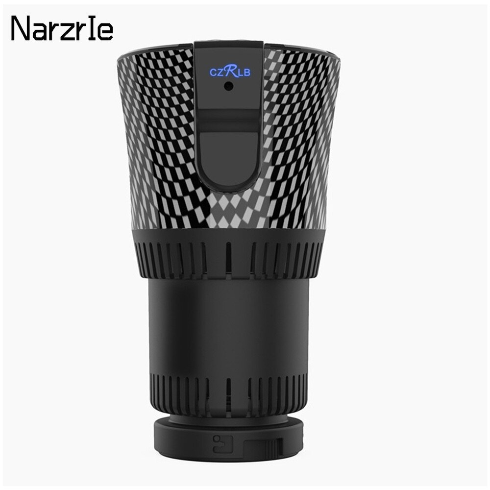 2 In 1 Car Cup Cooler Warmer 36W Auto Cooling and Heating Cup Holder 5L for Water Coffee Beverage Milk Warmer Heater Cooler