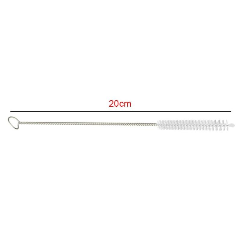 Pajita reutilizable con cepillo limpiador, pajilla de Metal de acero inoxidable para tazas, accesorios de barra de pajita