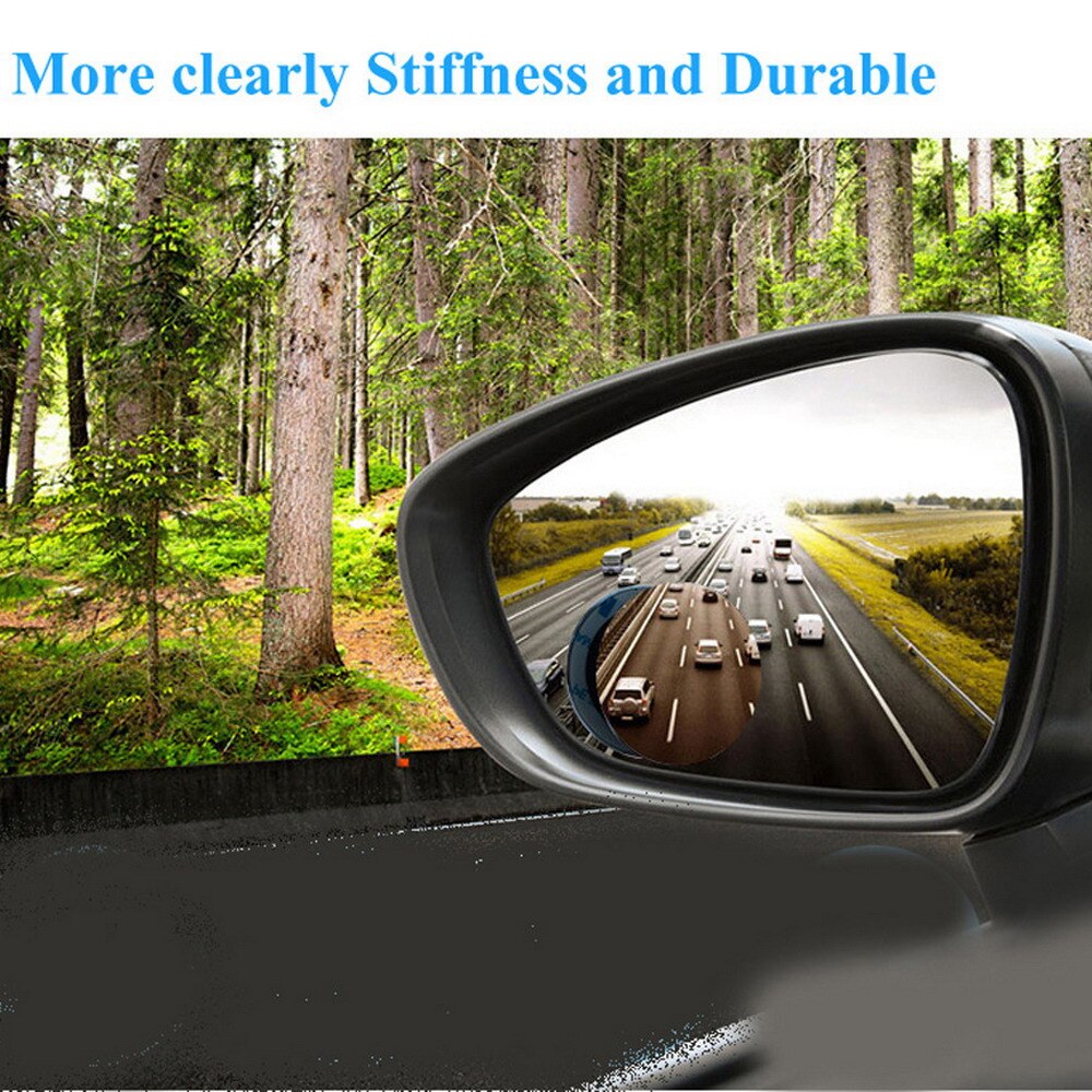 2 teile/los 360 Grad Auto Runde Konvexen Spiegel Weitwinkel Blind Spot Spiegel Für Parkplatz Rückansicht Spiegel