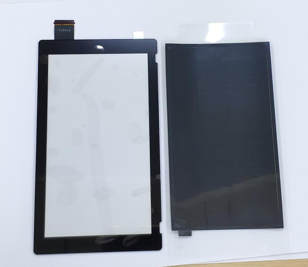 Original Lcd Display + Touch Screen + Dustproof double-sided adhesive for Nintend Switch NS Console Parts