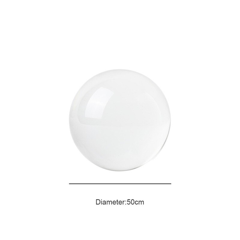 Crystal Balls Optical Glass Reflective Spheres K9 Crystal Sphere Ball Decor Photography Ball Clear Contact Juggling Balls: 50mm